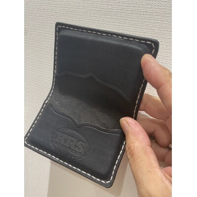 名刺入れ 牛ヌメ革 ハンドメイド 男女兼用(a30-247)