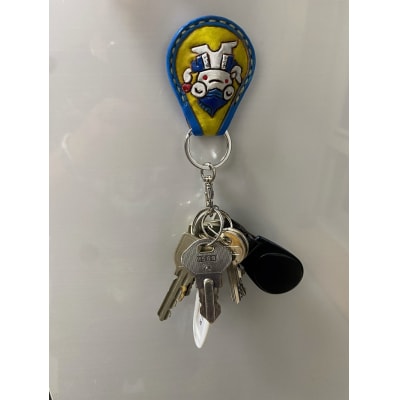 やいちゃん キーリング 磁石入り(a10-833)