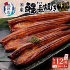 【定期便4回】 鰻 長焼き(b100-058)