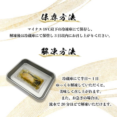 銀鱈 西京漬 8切入り(個包装真空パック入り)(a15-548)