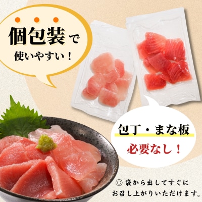 天然鮪 焼津 キハダマグロ ビンチョウマグロ 計1kg(a10-924)
