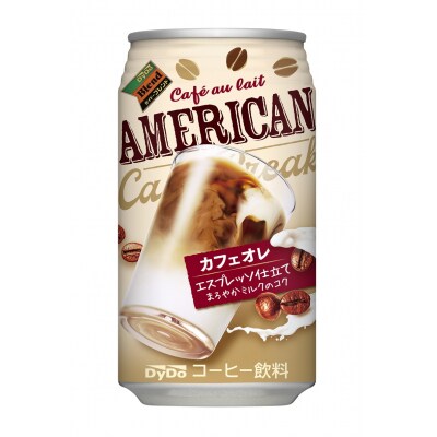 《DyDo》アメリカンカフェオレ 340g(a14-108)