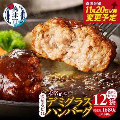 デミグラスハンバーグ 140g×12袋(a10-966)