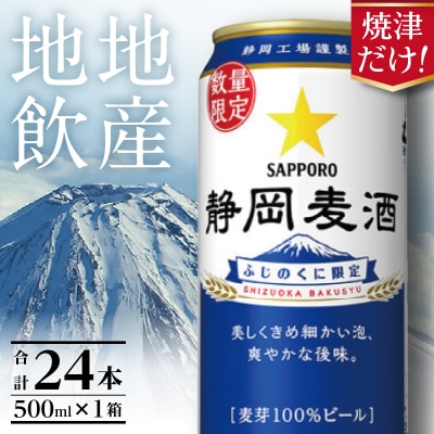 10月下旬より順次発送 数量限定 静岡麦酒500ml缶×1ケース(24本)(a21-080)