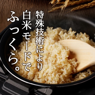 かんたん玄米1kg玄米、白米みたいに炊けちゃいます!安心・安全 特別栽培のお米(a13-080)