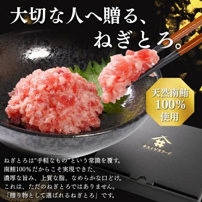 天然 海のダイヤ 南鮪 ネギトロ 約100g×10(a30-269)