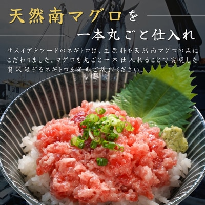天然 海のダイヤ 南鮪 ネギトロ 約100g×5(a15-573)