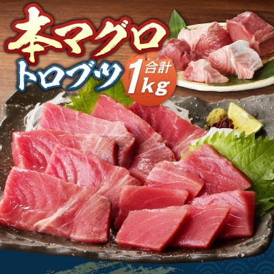本マグロ トロ ブツ 1kg(a20-428)