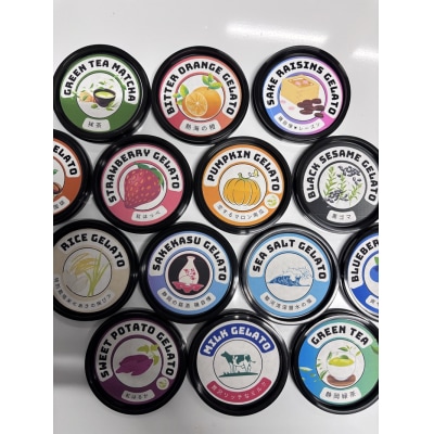 おまかせジェラート110ml×6個セット(a10-1130)