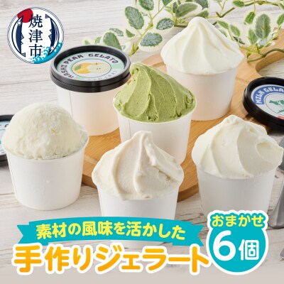 こだわり素材のジェラート110mlおまかせ6個セット(a10-1130)