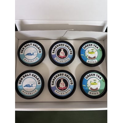 おまかせジェラート110ml×6個セット(a10-1130)