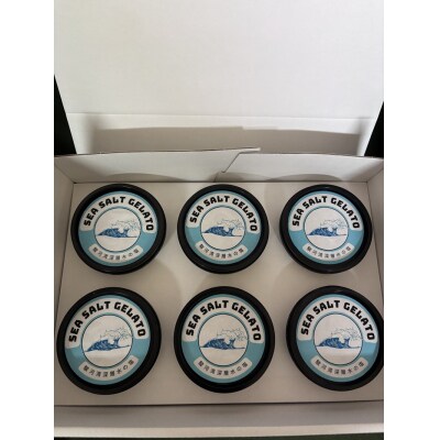 駿河湾深層水塩ミルクジェラート110ml×6個セット(a10-1131)