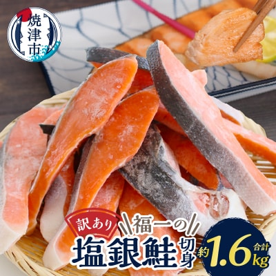  訳あり 切身 不揃い 塩銀鮭 約1.6kg(a13-093)