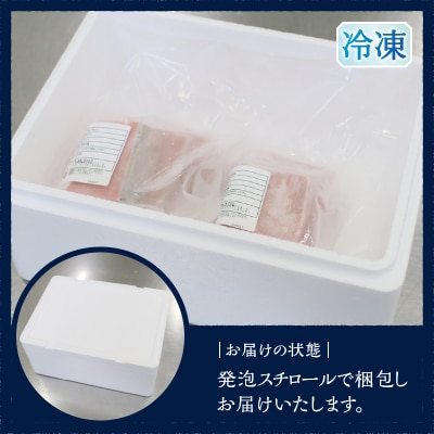 訳あり　天然本まぐろ中トロと赤身セット(a15-662)