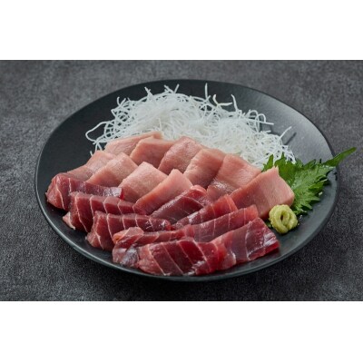 天然 南まぐろ 中トロ 赤身セット 約500g(a18-093)