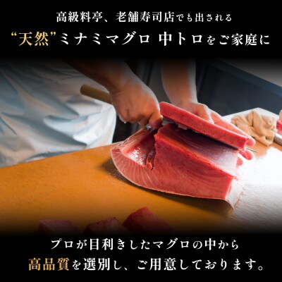 天然 ミナミマグロ 中トロ 柵 刺身 焼津 海の極 計600g 200g×3(a25-066)