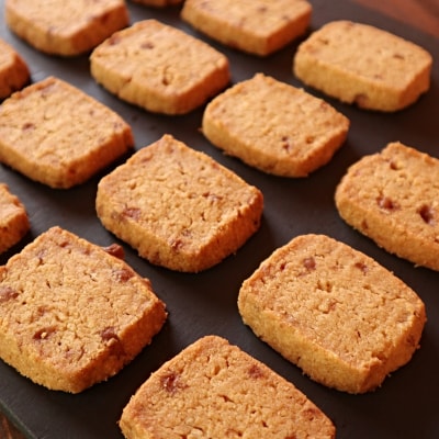 焼津銘菓 和の香ばし仕立て ブラウンクッキー 64枚入(a12-270)