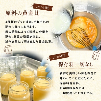プリン4種ボックス(a12-273)
