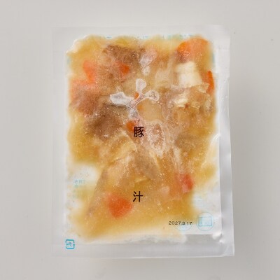 冷凍　具だくさんごちそう豚汁　140g×10袋(a13-118)