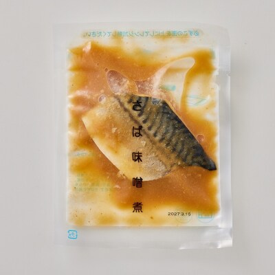 冷凍　さばの味噌煮　1切×10袋(a13-119)