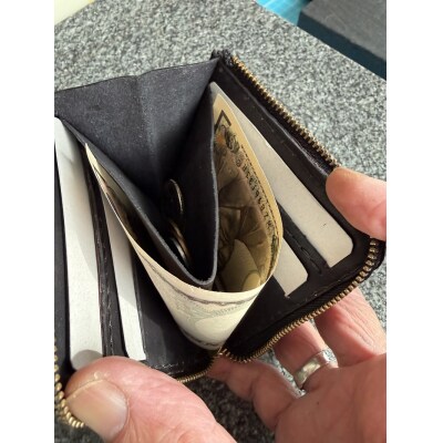 大漁旗 コンパクト 財布　ハンドメイド(a77-001)