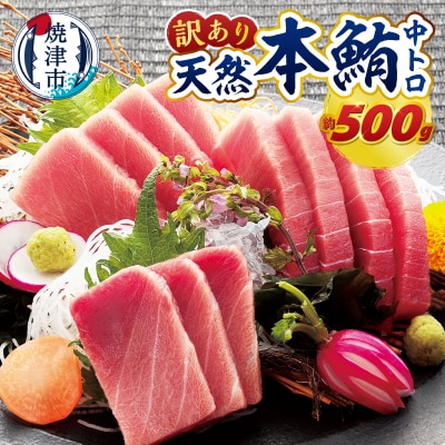 訳あり　本マグロ 天然 中トロ 500g(a14-150)