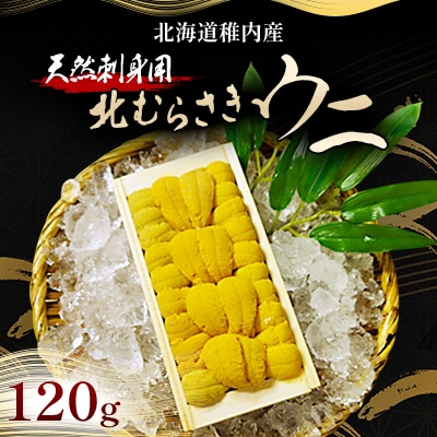 『天然刺身用』北むらさきウニ 120g ウニ 刺身 海鮮