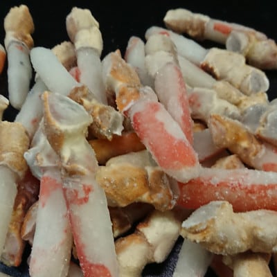 稚内産　本ずわいガニ　爪下生ポーション　1kg