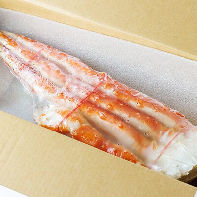 (自社ボイル製造2024製造)稚内加工ボイルタラバガニ足3L　1肩約600g～799g