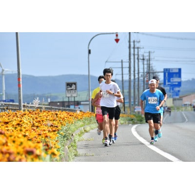 日本最北端わっかない平和マラソン大会出場申込券(フルマラソンの部)