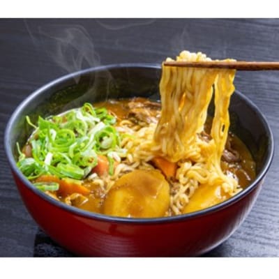 【中辛】ほたて風味・稚内カレーラーメン1袋(2食入り)338g×7　計14食入り