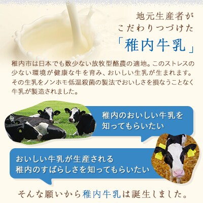 【業務用】稚内牛乳アイスクリーム2000mlチョコ×コーヒー牛乳2個セット