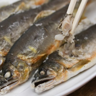 フレッシュマートキシモトさんの天然鮎(冷凍)500g