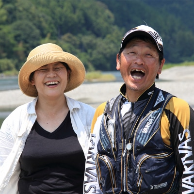 【6月から9月の発送】仁淀川の天然鮎(4匹～8匹)★冷蔵