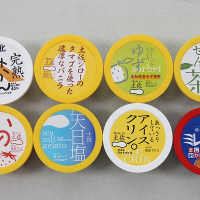 ★敬老の日★高知アイスの「アイスクリーム」　16個セット(8種類×2個)
