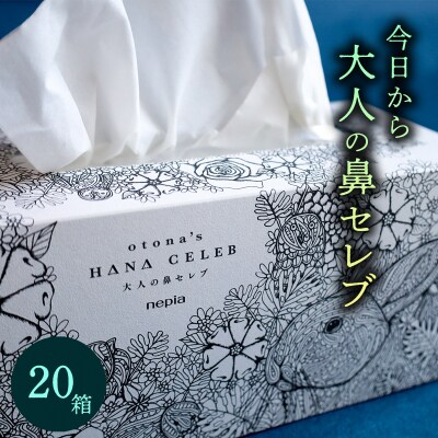 大人の鼻セレブ20箱セット
