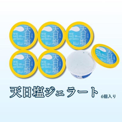 Made in 土佐★天日塩ジェラート6個(高知アイス)