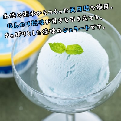 Made in 土佐★天日塩ジェラート6個(高知アイス)