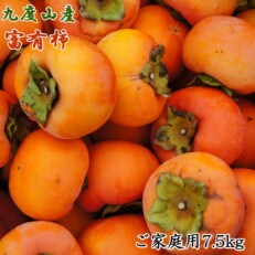 九度山の富有柿約7.5kgご家庭用(太地町)