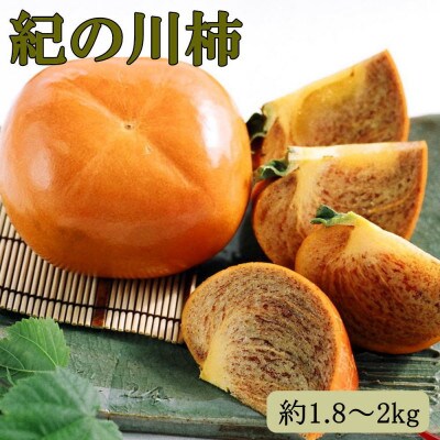 【希少】紀の川柿(たねなし)約1.8kg～2kg 秀品 2026年度発送【tec405sato】