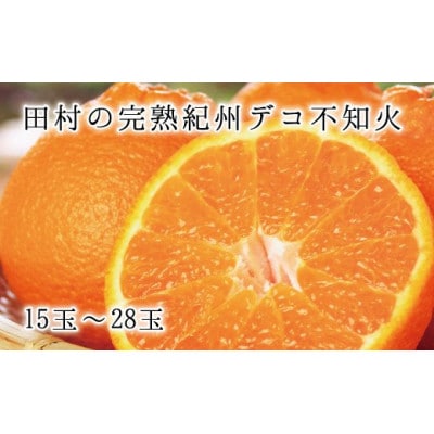 高級ブランド田村の完熟紀州デコ 不知火※2026年2月下旬頃～3月中旬頃に順次発送 【uot731】