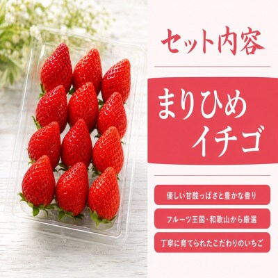 紀州和歌山ブランドいちご「まりひめ」約250g×4P【uot758B】