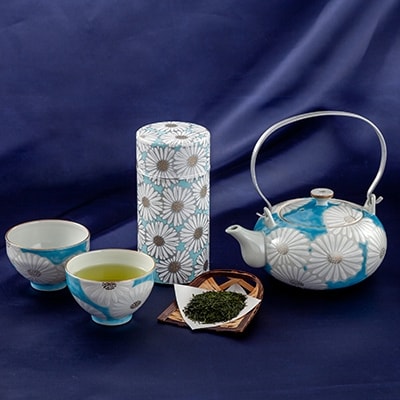 清水焼白菊茶器セット