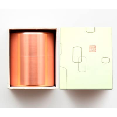 天皇杯受賞者の茶師　下岡久五郎作の手摘み玉露　　1缶入