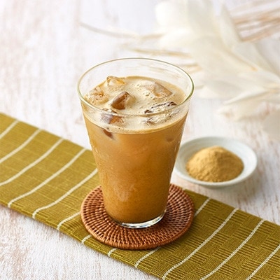 自社焙煎ほうじ茶使用【泡立つほうじ茶ラテ　4袋入】