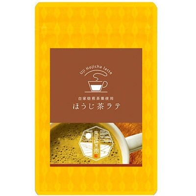 宇治抹茶と自社焙煎ほうじ茶で作ったオリジナル【泡立つ抹茶ラテ・ほうじ茶ラテセット　各2袋入】