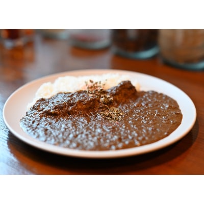 京の老舗古畑園　ほうじ茶キーマカレーと香ばしいほうじ茶セット