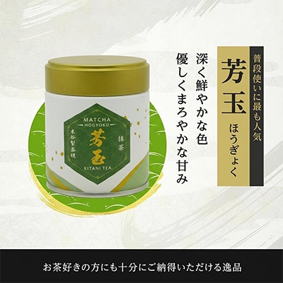 抹茶飲み比べセット(宇治抹茶2種詰め合わせ) 　【お茶の町　京都　宇治田原町　木谷製茶場 】
