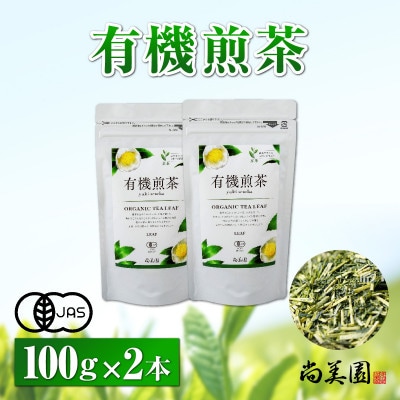 宇治・有機煎茶　100g×2本