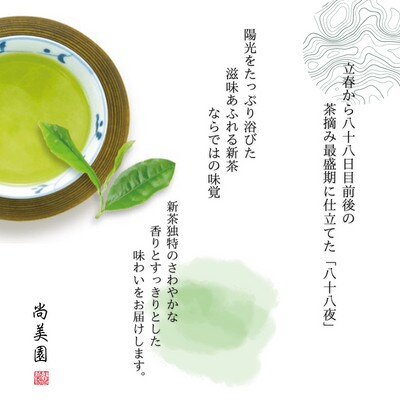 【2025年先行受付】ティーバッグ入り八十八夜摘み新茶(20個入×2袋)